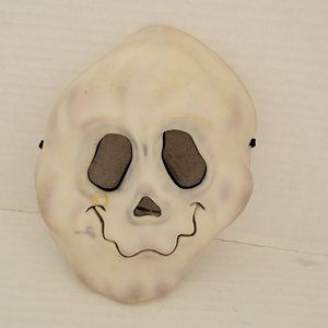 Easter Unlimited Inc mask Ghost Face Wavy Smile Mouth (signed capital letters)